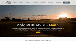 Desktop Screenshot of hedeland-golf.dk